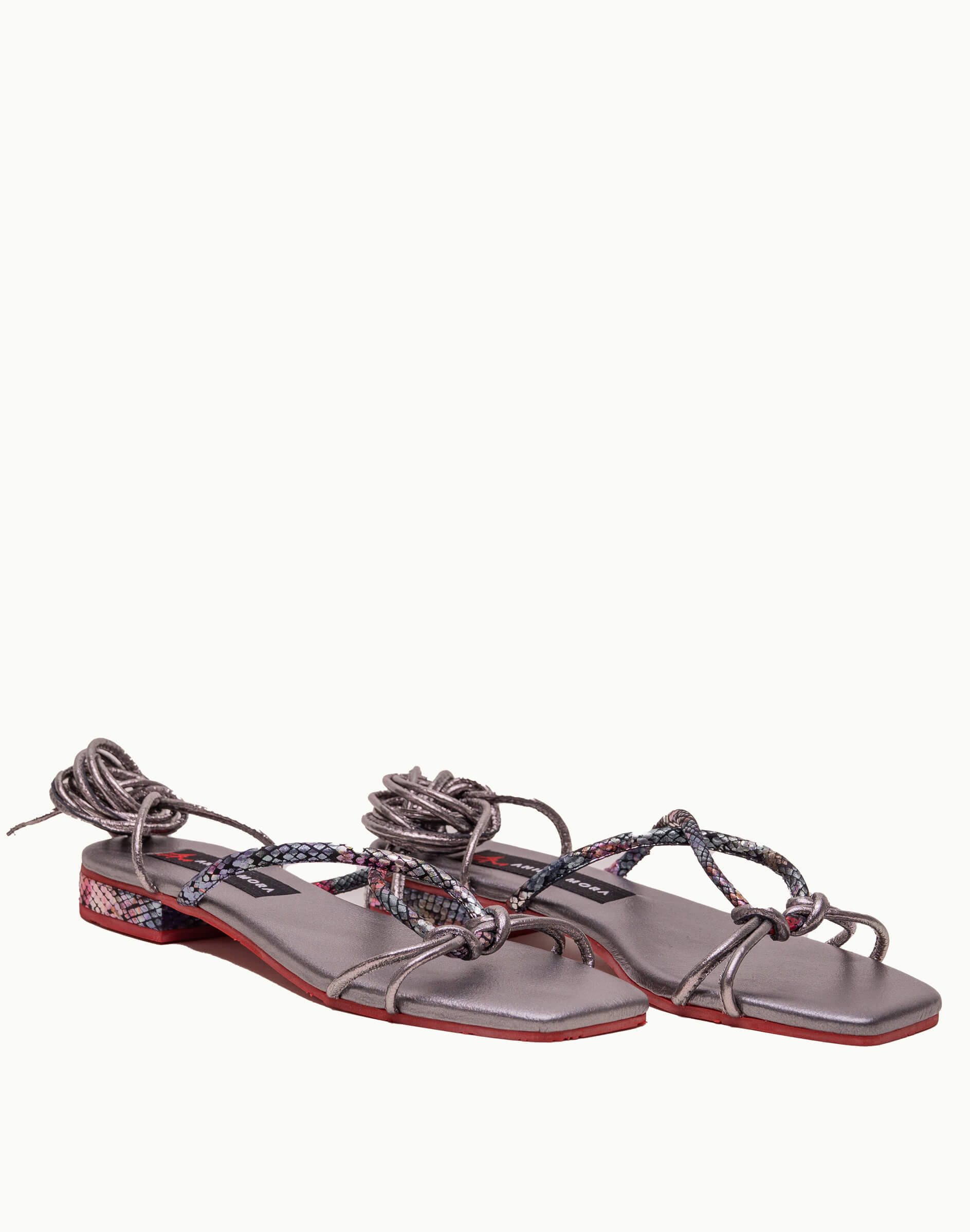 Sandalia Raíz Natural negro