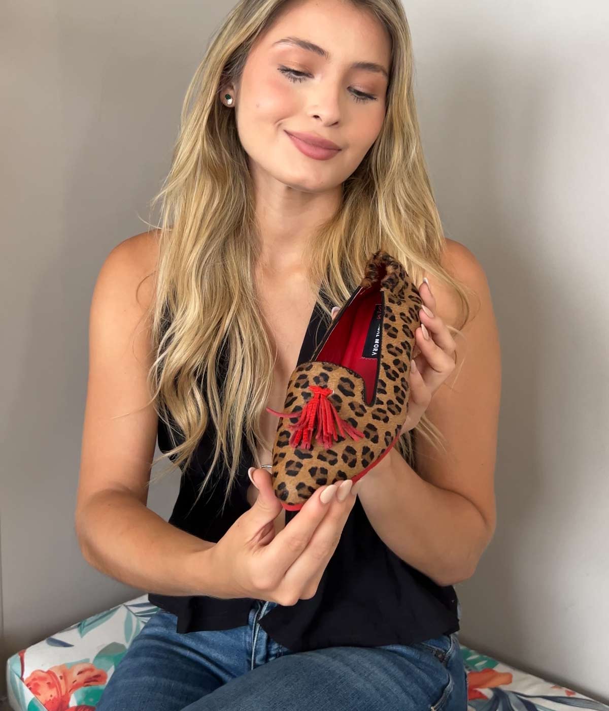 Baletas animal print